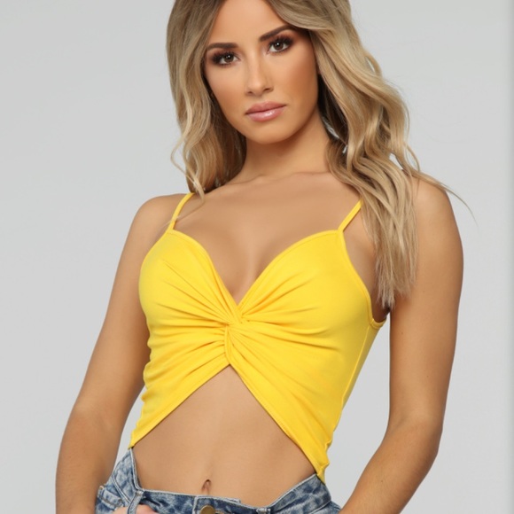 Fashion Nova Tops - FashionNova// twisted cami size large